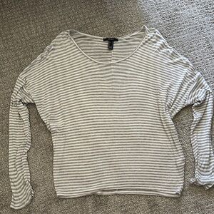 Striped Long-Sleeve Top